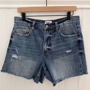 PISTOLA Cutoff Denim Shorts in a Medium Wash - Size 29